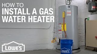 Gas Water Heater Installation [upl. by Nonaihr]