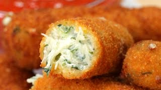 Spinach Dip Mozzarella Sticks [upl. by Awra]