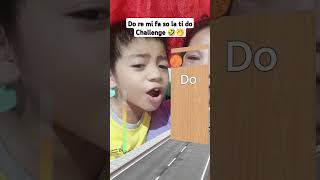 Doremifasolatido challenge🤭🤣😅 challengge shortsvideo tiktok [upl. by Adnarahs649]