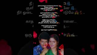 Oru kaditham Nan vaangun swasangal love ♥️ trending tamilsong lovesong status [upl. by Olgnaed673]