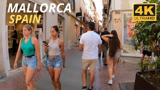 Mallorca  Spain  Palma  City Centre  Walking Tour  4K [upl. by Willie270]