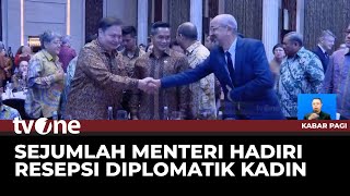 Kadin Gelar Malam Resepsi Diplomatik Ekonomi  Kabar Pagi tvOne [upl. by Aliahs]