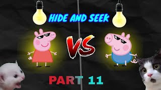 Peppa Pig plays hide and seek 🤣🤣🤣🤣 Hindi Edit [upl. by Neelloc]