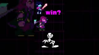 Kris and Susie VS Gaster deltarune [upl. by Soble]