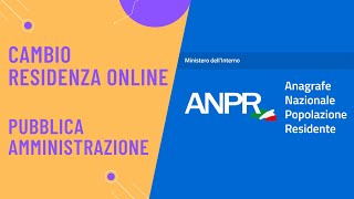 Cambio di residenza online come fare Ecco i passaggi da seguire [upl. by Trik]