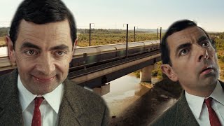 Mr Beans Train Disaster  Mr Beans Holiday  Mr Bean Official [upl. by Hara]