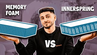 Innerspring Vs Memory Foam Mattresses What is the Difference [upl. by Shedd286]