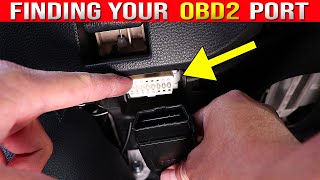 How to find the OBD2 Port On Any Car [upl. by Aniakudo]