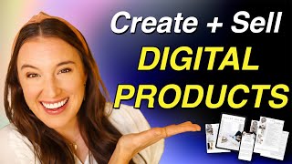 How to Sell Digital Products Online in 2024 💸 stepbystep beginners tutorial [upl. by Daphie]