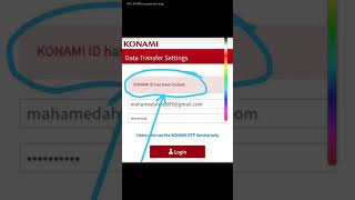 My Konami Konami ID has been locked why 😭😢😭😭😭😭 [upl. by Anassor17]