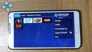 طريقة تشغيل ألعاب psp على الهاتف  Ppsspp android Emularor [upl. by Asilim804]