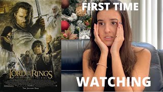 THE LORD OF THE RINGS THE RETURN OF THE KING MOVIE REACTION PART 2 [upl. by Lilahk]