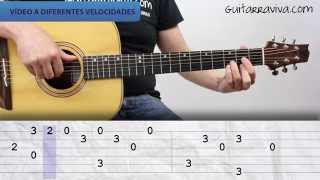 Como tocar Melendi guitarra Jardin con enanitos melendi acordes clase de guitarra tutorial [upl. by Llerref]