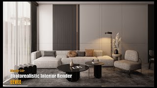 How to Create Realistic Interior Lighting and Rendering in Blender 30 Eevee [upl. by Malvino175]