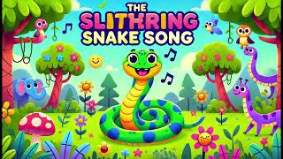 The Slithering Snake Song  DonnaKidsTV Nursery Rhymes amp Kids Songs [upl. by Lacie]