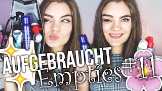 EMPTIES 11 ❤️ Aufgebrauchte Produkte  Reviews [upl. by Inanuah861]