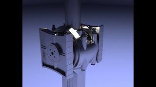 Marine Crosshead Solidworks [upl. by Arinayed]