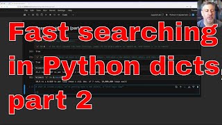 Searching in Python dicts part 2 [upl. by Latrell]