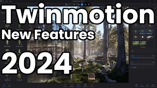 Twinmotion New features 2024 [upl. by Enaffit479]