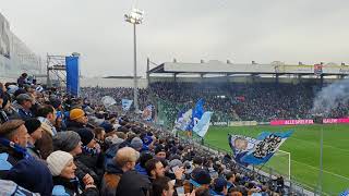 Unterhaching gg TSV 1860 München 01122019 Stimmung vor dem Anpfiff [upl. by Yniattirb]