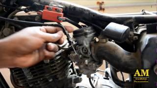 Changing Motorcycle Throttle  Accerelator Cable  TVS Apache RTR  DIY  BIKE [upl. by Goulder122]