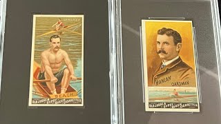 1888 N162 Goodwin Champions Cards  Part 8 Oarsman Beach Hanlan Rowing [upl. by Bloomer337]