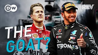 F1 GOAT Hamilton Or Schumacher [upl. by Ayekin]