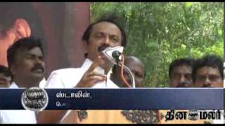 DMK accuses Chennai corporation of inaction on various issues stages protest Headed by MKStalin [upl. by Litnahc28]