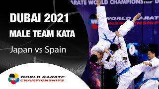 GOLD MEDAL Japan vs Spain  2021 World Championships  WORLD KARATE FEDERATION [upl. by Juna]