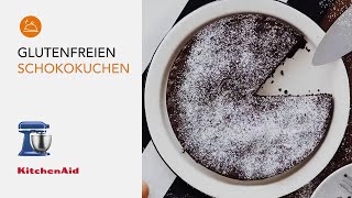 Glutenfreien Schokokuchen backen Einfach mit der mit KitchenAid Mini  Rezepte  KitchenAid [upl. by Aivatco]