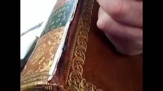 Restoration Bookbinder Colours in Leather Repairs [upl. by Sharity]