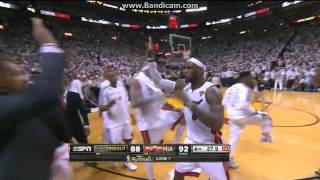 Lebron James CLUTCH Dagger Jump shot vs San Antonio Spurs  2013 NBA Finals Game 7 [upl. by Ratna298]