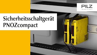 Sicherheitsschaltgeräte PNOZcompact  quadratisch einfach gelb [upl. by Brandwein]