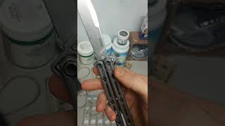 Best knife for tricks tricks knifeskills butterflyknife professional [upl. by Kilian]