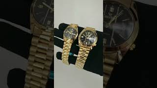 Rizen RZ1275 Couple Collection A Perfect Timepiece  Water Resistant0WhatsApp03122574140 [upl. by Steel]