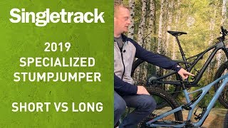 Review 2019 Stumpjumper LT vs Stumpjumper ST [upl. by Eilliw10]