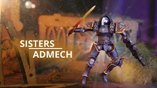 Adepta Sororitas vs Adeptus Mechanicus  10th Edition Warhammer 40k Battle Report warhammer40k [upl. by Lashonda]