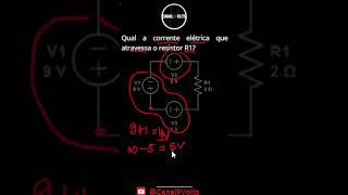 circuito série com três fontes shorts resistor resistores [upl. by Elmer]