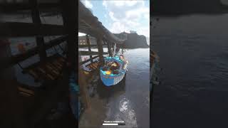 Fishing Ship rams and destroyed destructible train bridge neotastic teardown gaming [upl. by Mic]