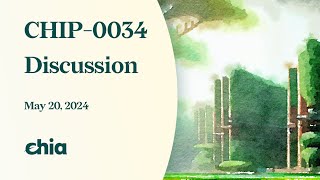 CHIP34 Discussion [upl. by Mills473]