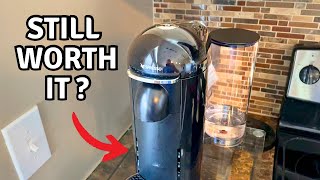 Nespresso Vertuo Plus One Year Later Full Review [upl. by Nilved357]