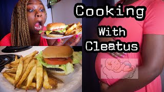 Ep1 Cheeseburger and Fresh cut Fries [upl. by Battiste]