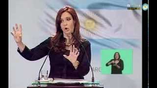 Cadena Nacional de Cristina Kirchner Créditos Procrear del Bicentenario [upl. by Arul863]