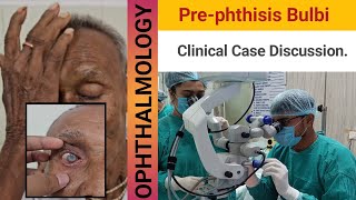 Pre Phthisis Bulbi  Case Study l Educational Video  Ophthalmology [upl. by Atterbury477]