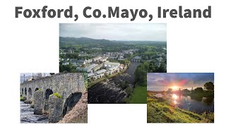 Foxford County Mayo Ireland dji ireland country river mountains mayo irish peace [upl. by Ylekalb]