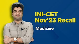 Exam Recall Series INICET Nov 23  Medicine [upl. by Oria850]