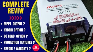 SimTek Mppt solar charge controller 100 amps Hybrid complete details [upl. by Neret]