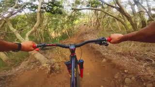 2022 Kona Honzo ESD 275 vs Hawaiian MTB trails [upl. by Nivlem]