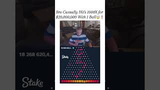 bro will never work AGAINstake plinko roulette shorts short viral casino slots [upl. by Glorianna231]