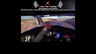 DIRT Rally 20 POV Experience  Ford Fiesta OMSE Supercar Takes on Silverstone Rallycross Circuit [upl. by Nywnorb349]